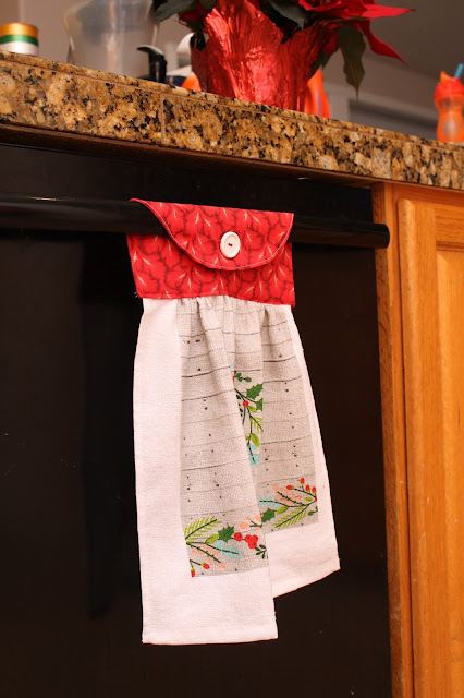 hanging kitchen towel pattern