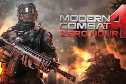 Download Game Android Modern Combat 4 : Zero Hour Terbaru Mod Apk+Obb