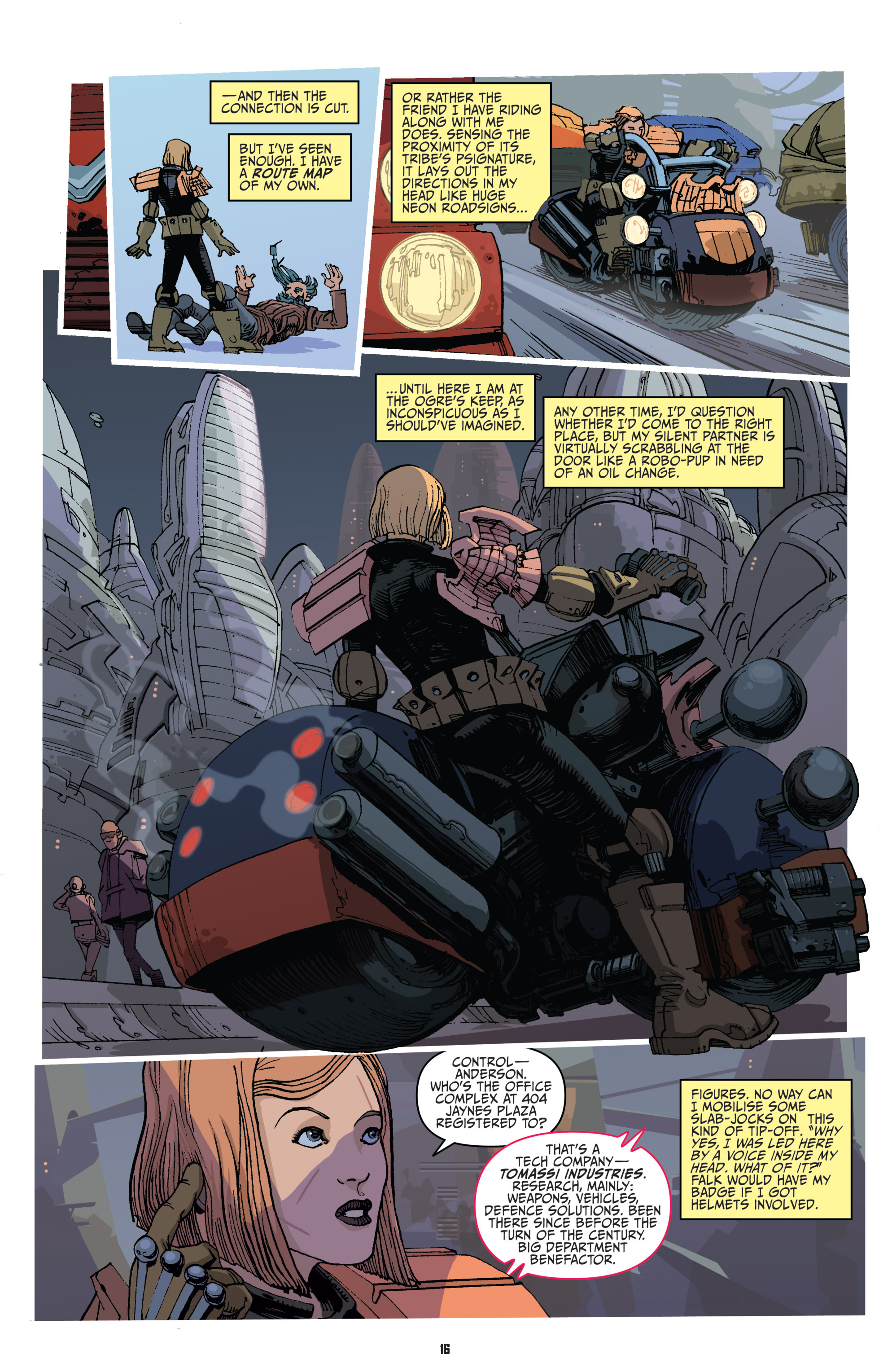 Read online Judge Dredd: Anderson, PSI-Division comic -  Issue #3 - 18