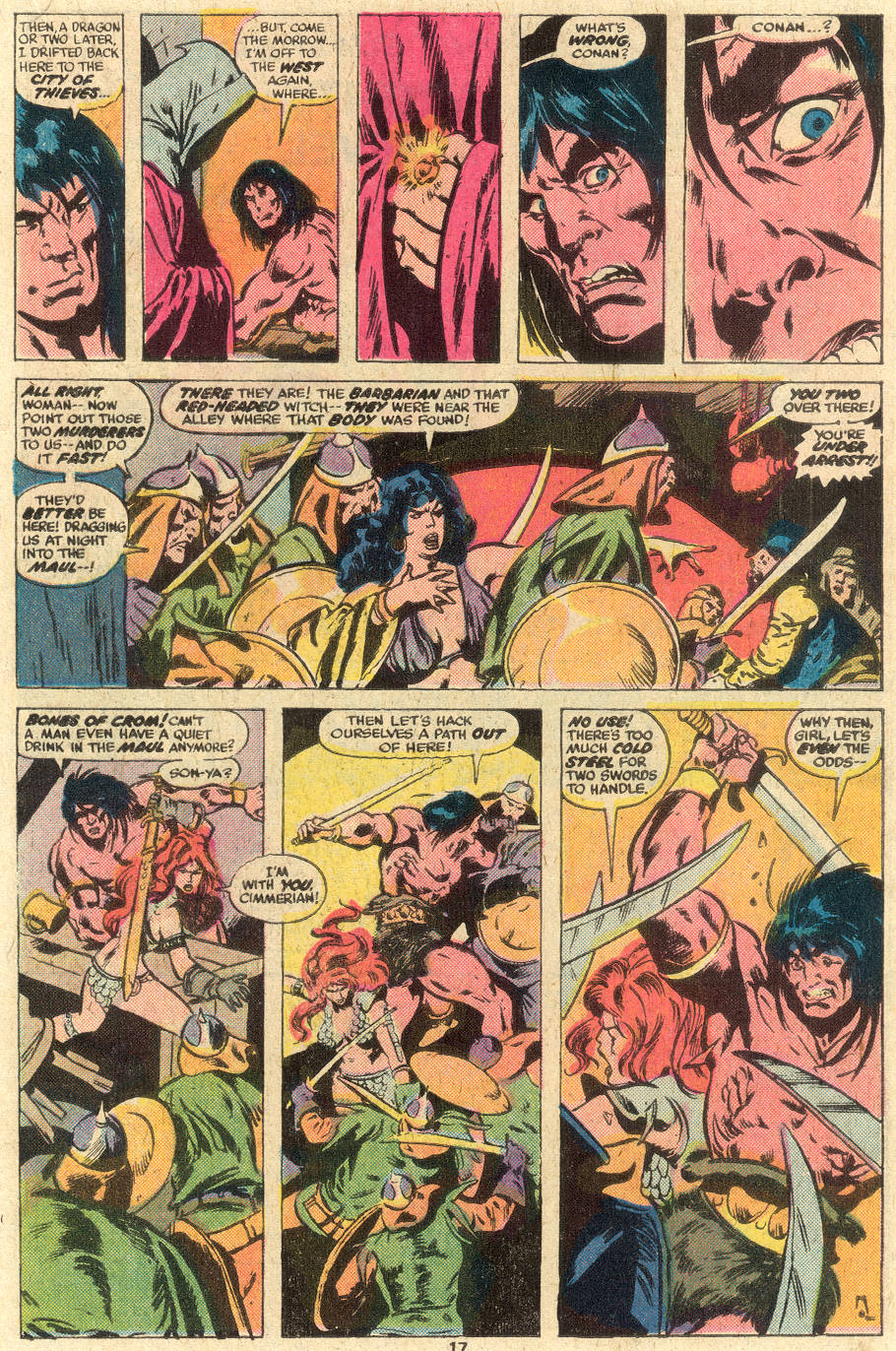 Read online Conan the Barbarian (1970) comic -  Issue #78 - 12