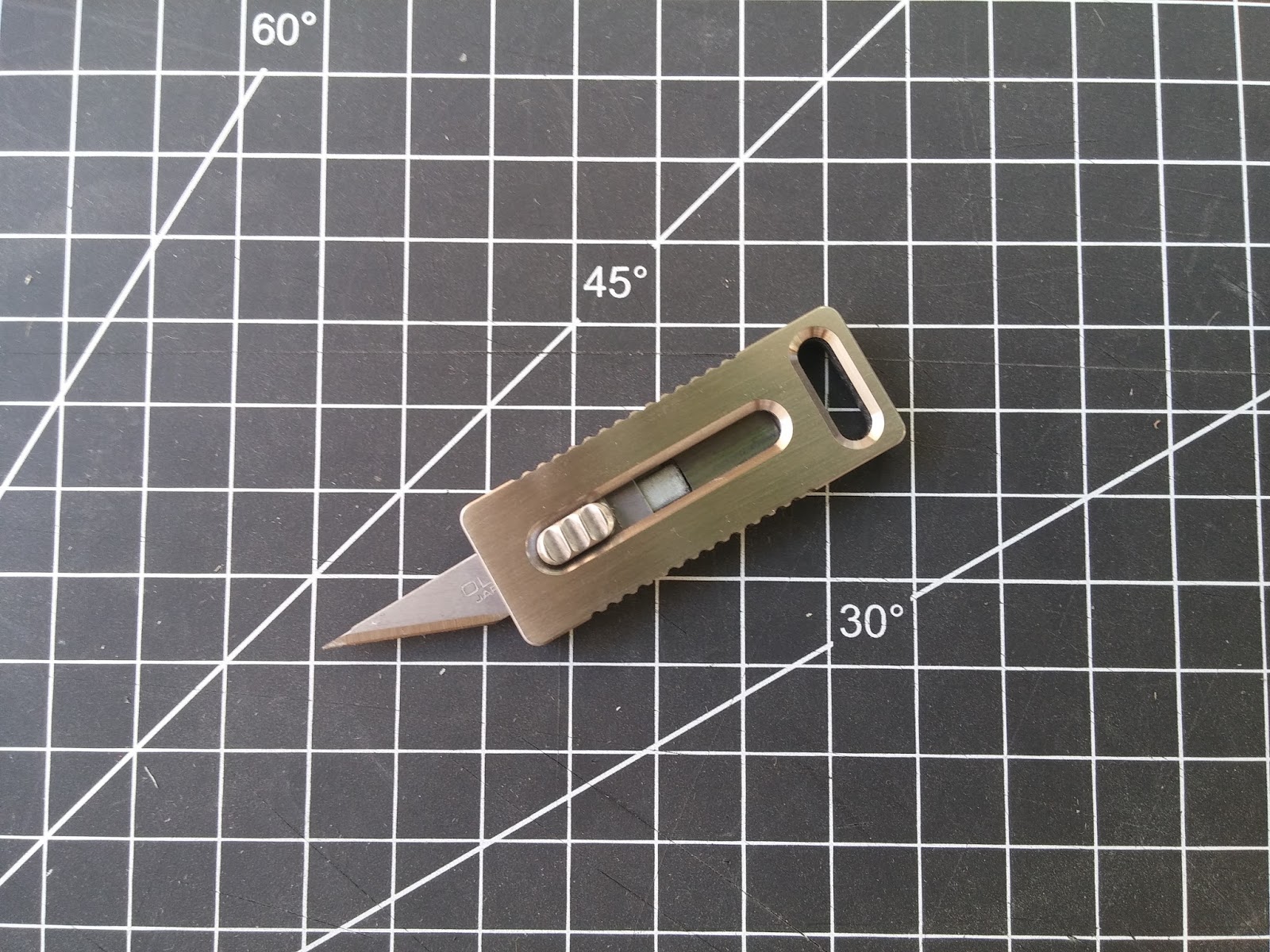 Best Chinese Knives EDCGEAR Titanium Box Cutter/Utility Knife Review!