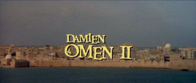 Damien Omen II title screen