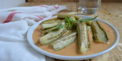 Resep Saur Dan Buka Puasa: Pecel Terong Sedap