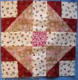Quilt pattern tutorial from The Quilt Ladies