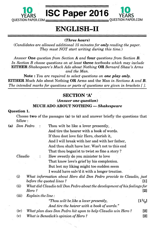 Ib english language and literature paper 2 past papers image