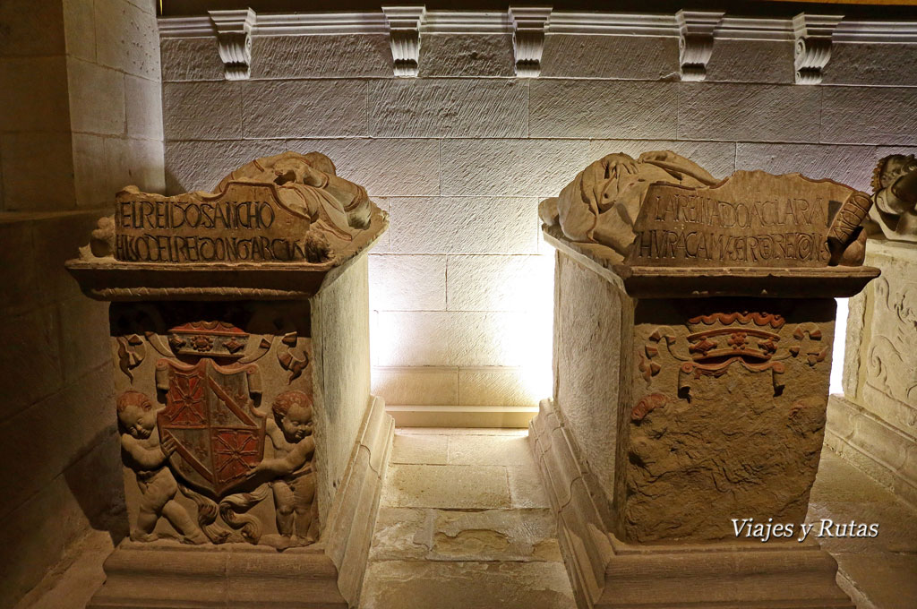 Panteón Real del Real Monasterio de Santa María la real de Nájera. La Rioja
