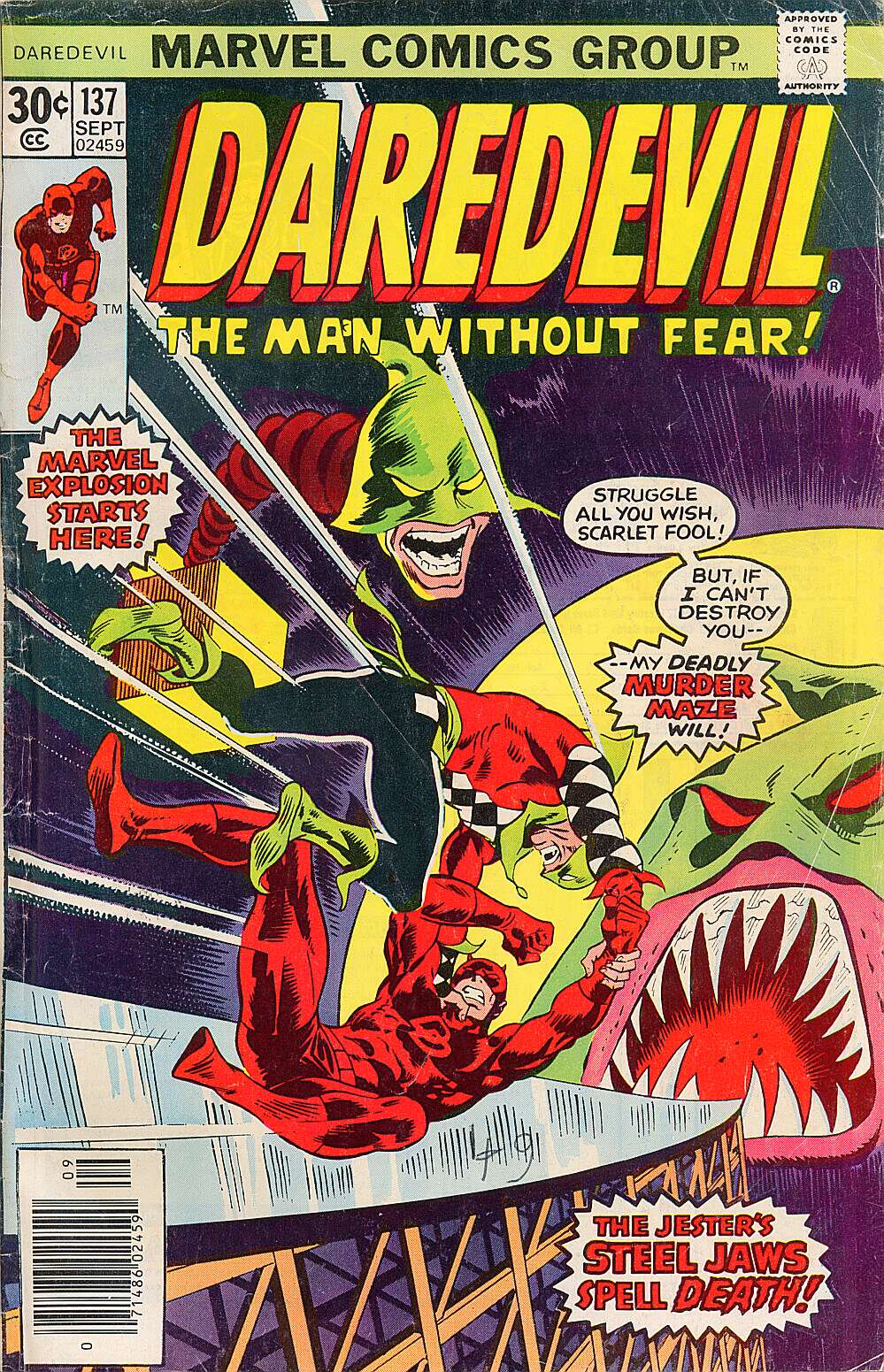 Read online Daredevil (1964) comic -  Issue #137 - 1