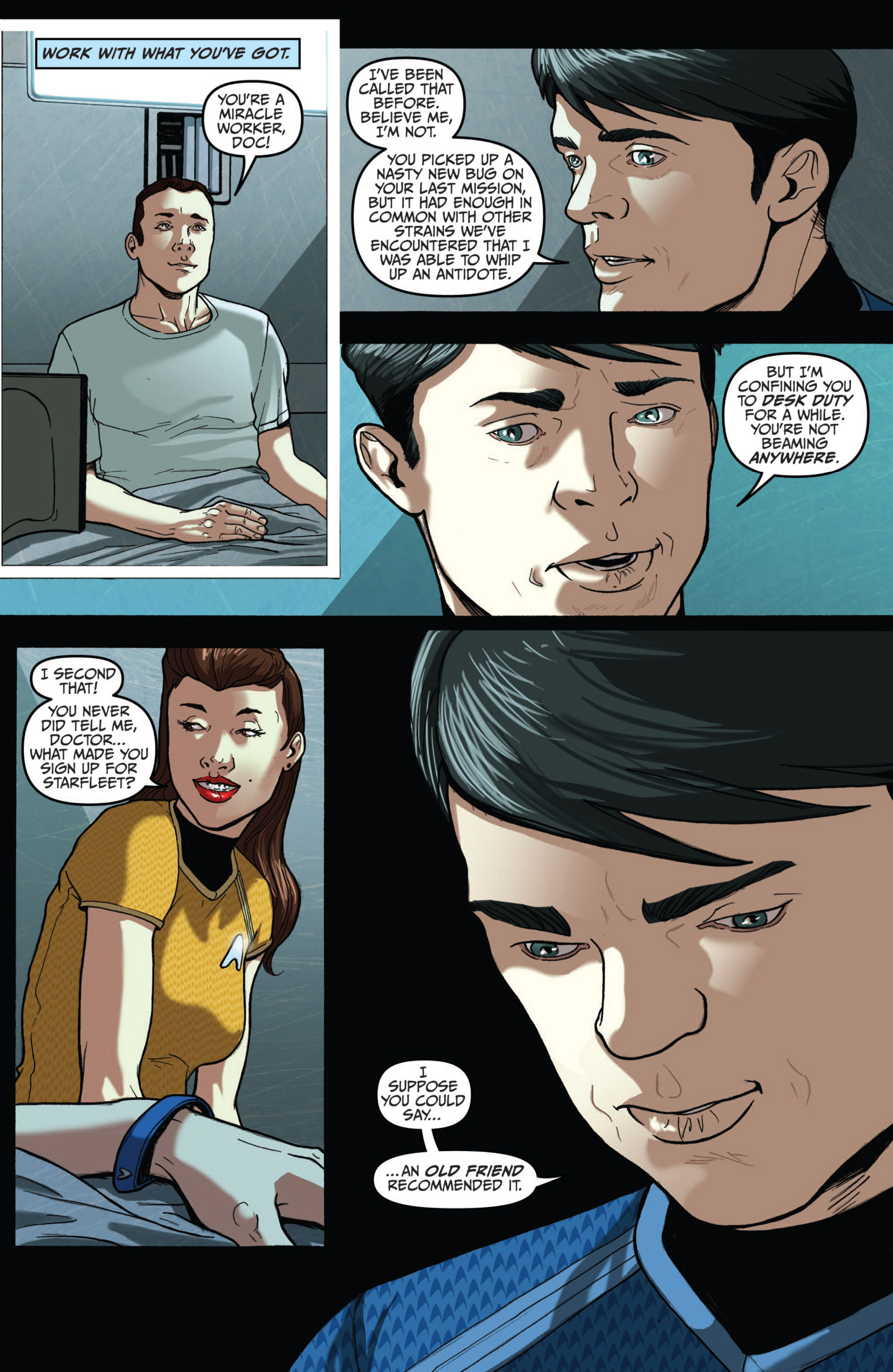 Read online Star Trek (2011) comic -  Issue #17 - 23