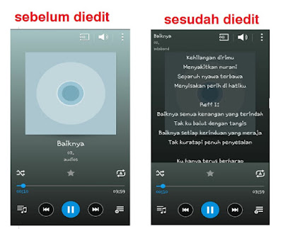 how to display the lyrics of the currently playing song through the android music player how to display the lyrics of the currently playing song through the android music player