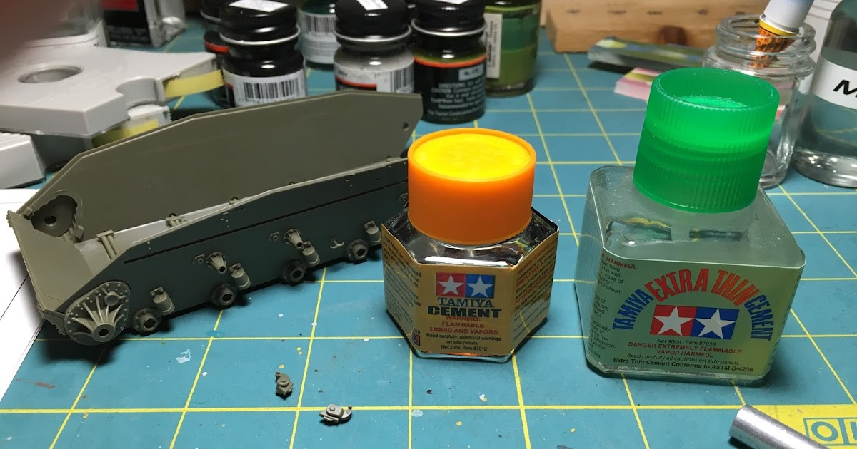 Matt's Models and Comment: Tamiya Cement - Extra Thin and Regular