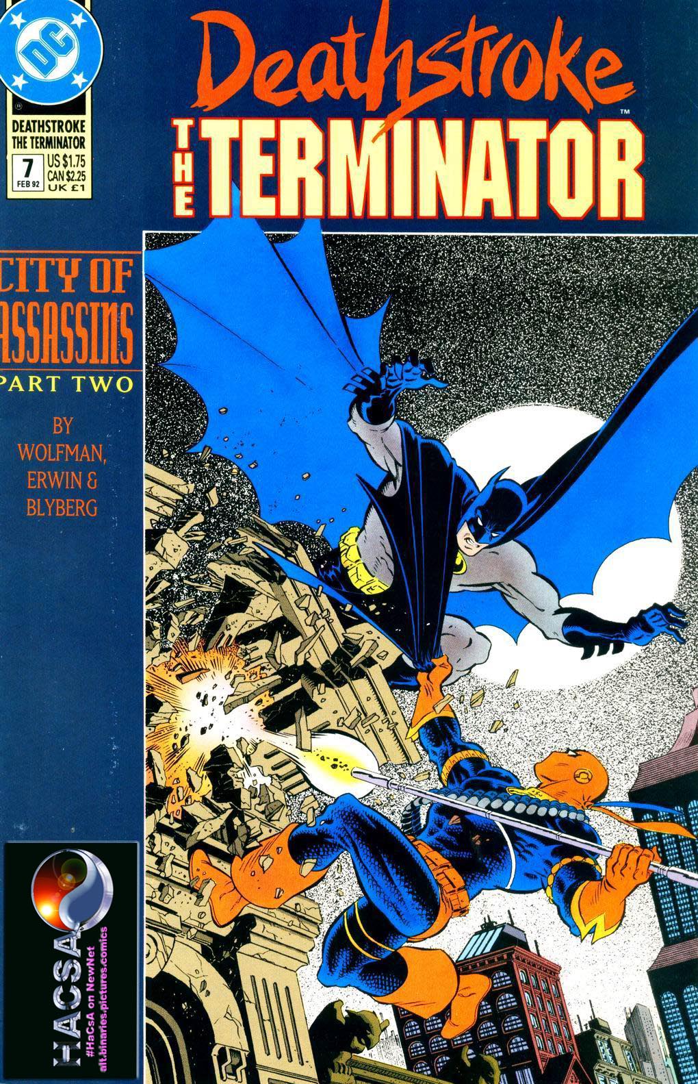 Read online Deathstroke (1991) comic -  Issue #7 - 1