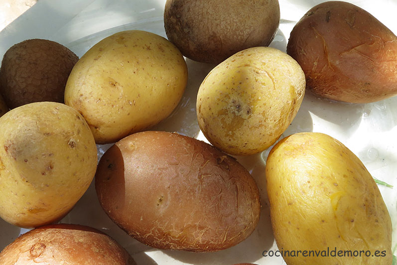 Patatas cocidas