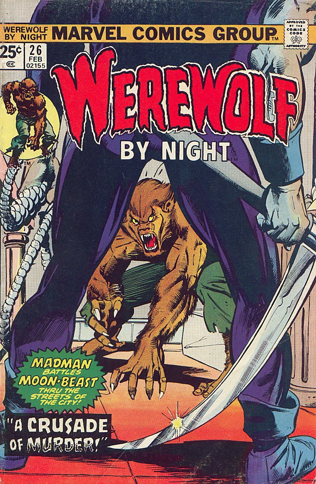 Werewolf by Night (1972) issue 26 - Page 1