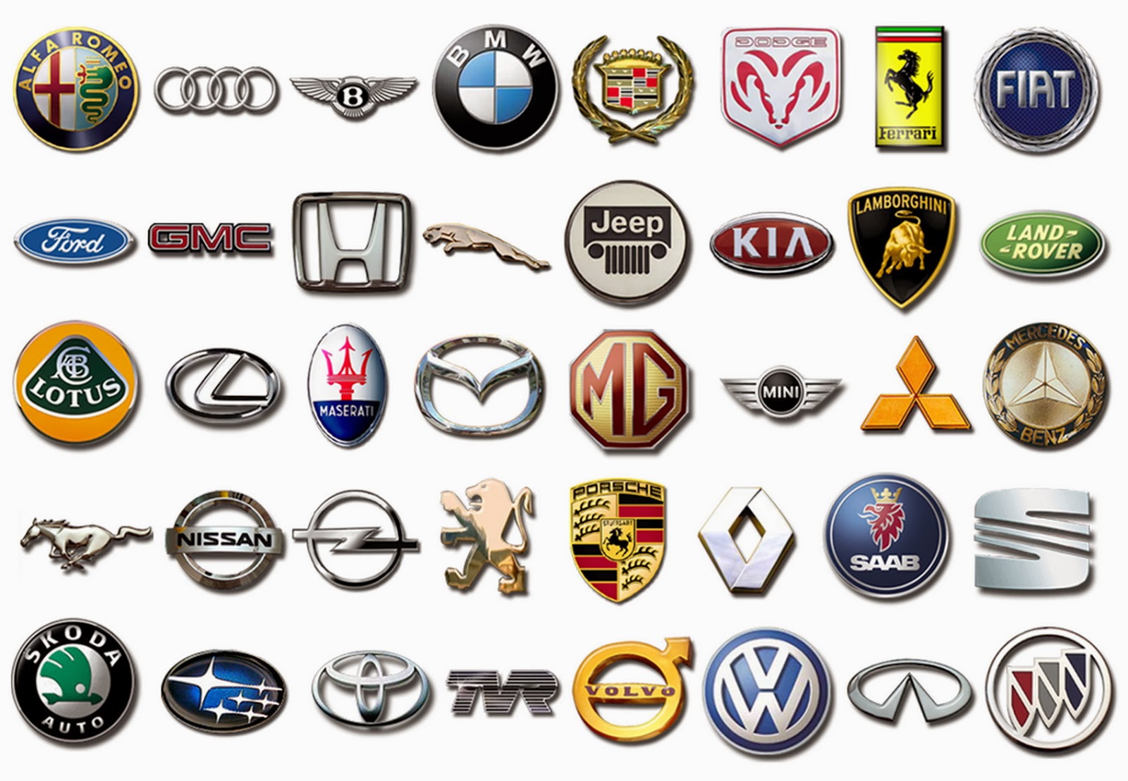 4 Altered Affectionate of Car Logo Designs That You Can Use