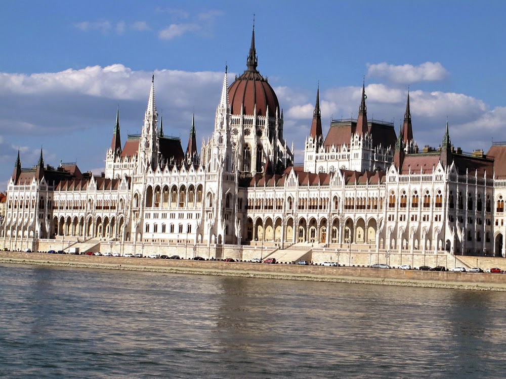 Beautiful Budapest architecture