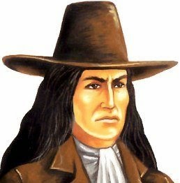 Túpac Amaru II Imagen de Túpac Amaru II con su tradicional sombrero y cabello largo