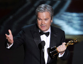 Gore Vebinski gives acceptance speech 2012 Oscars for film Rango