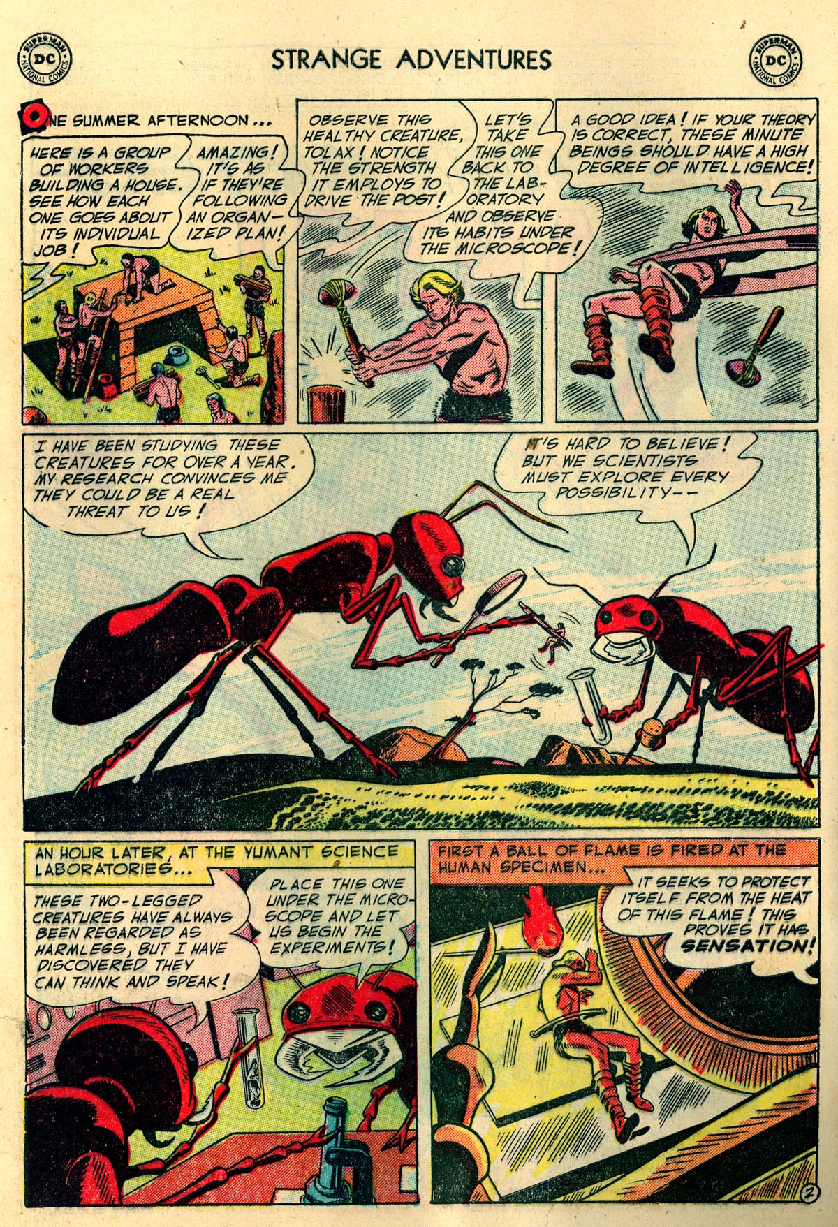 Read online Strange Adventures (1950) comic -  Issue #23 - 4