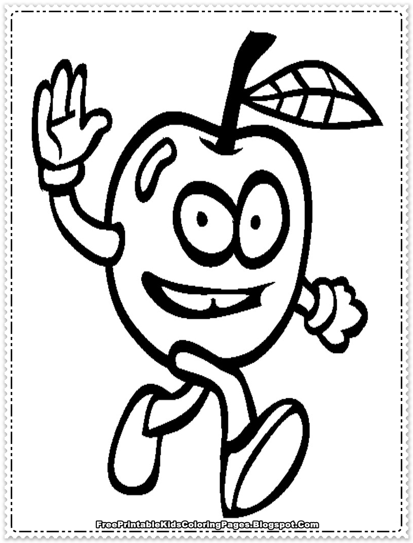 Apple Fruit Coloring Pages Printable Free Printable Kids Coloring Pages Apple Fruit Coloring Pages Printable Free Printable Kids Coloring Pages