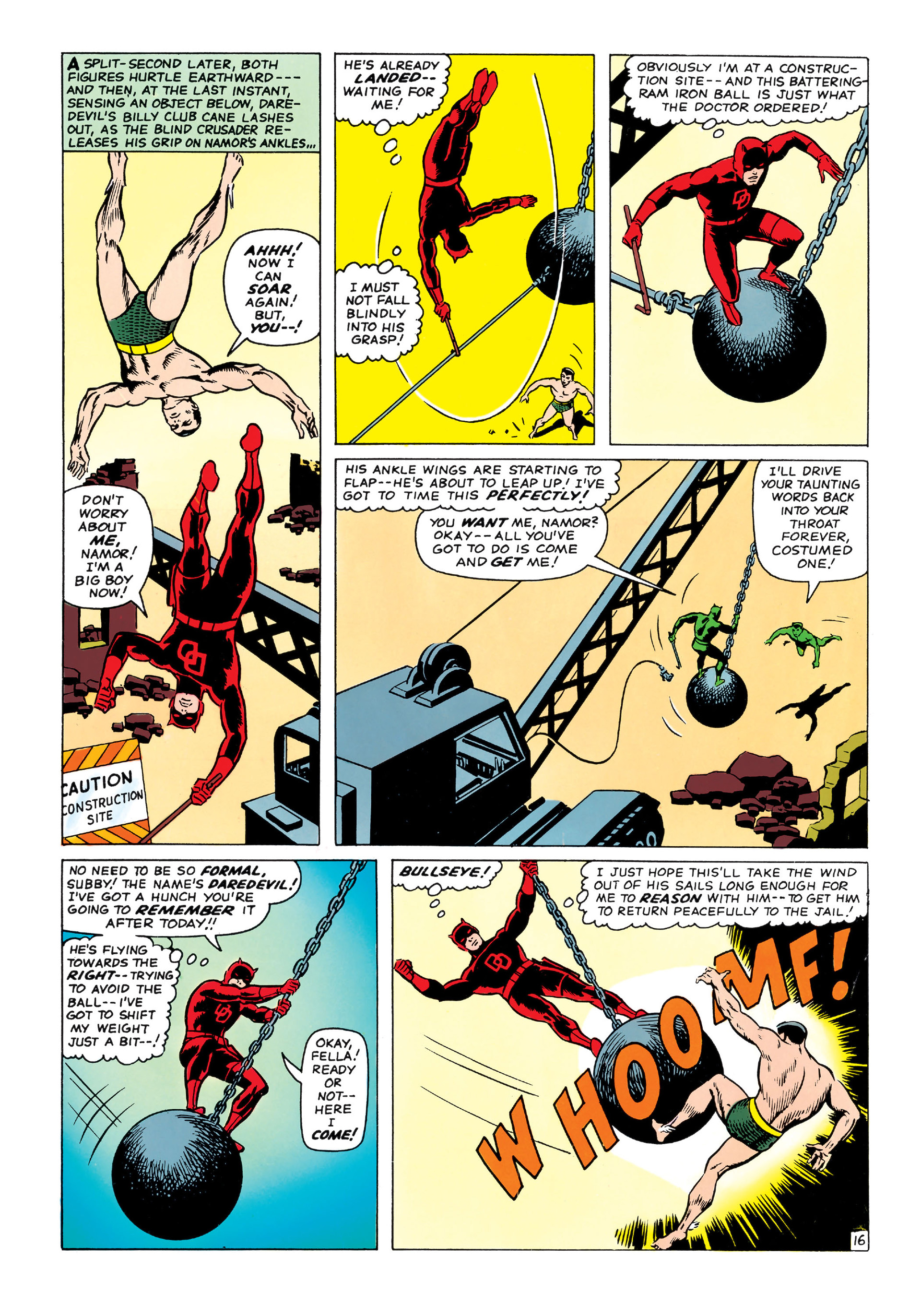 Read online Daredevil (1964) comic -  Issue #7 - 17