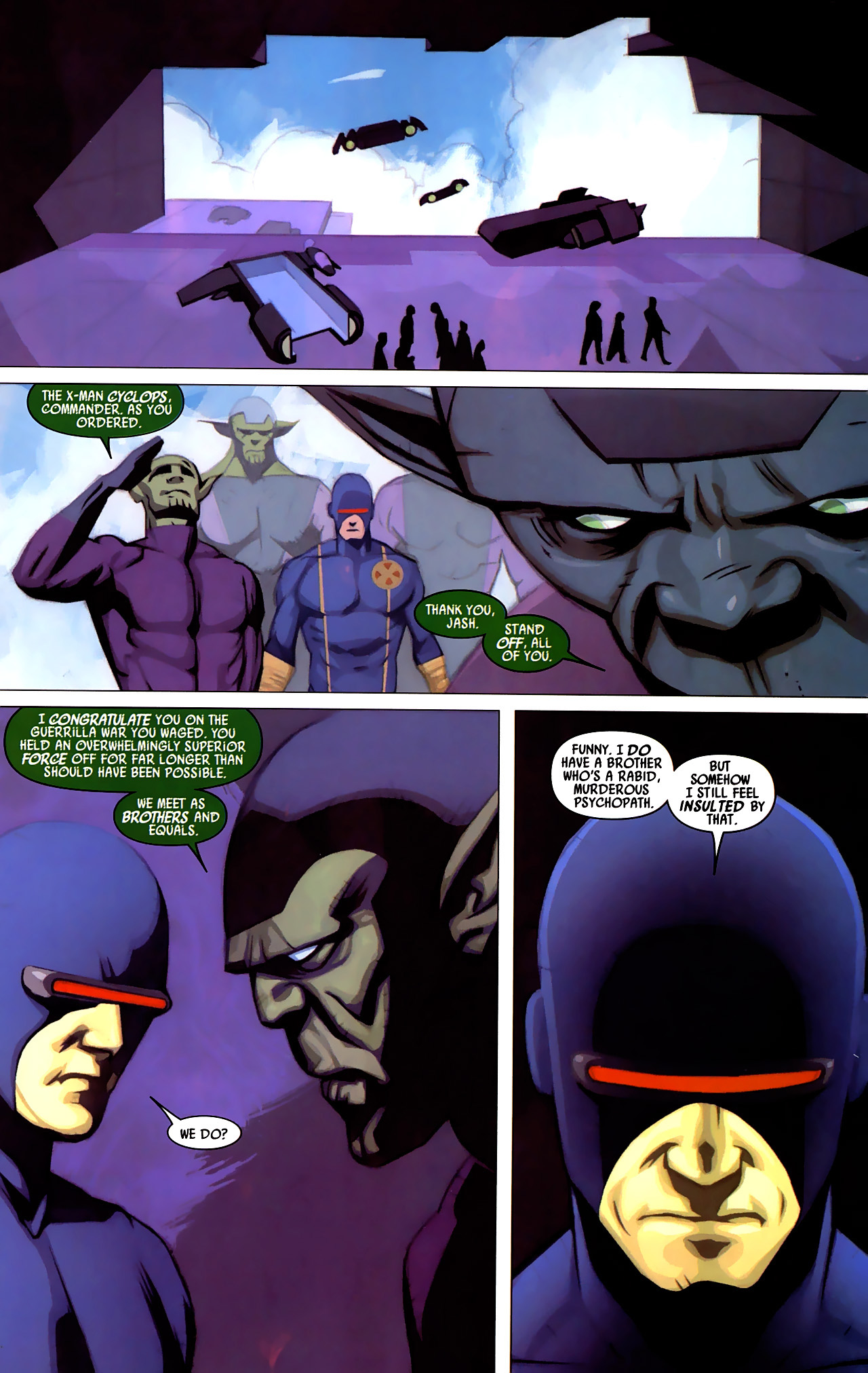 Read online Secret Invasion: X-Men comic -  Issue #4 - 14