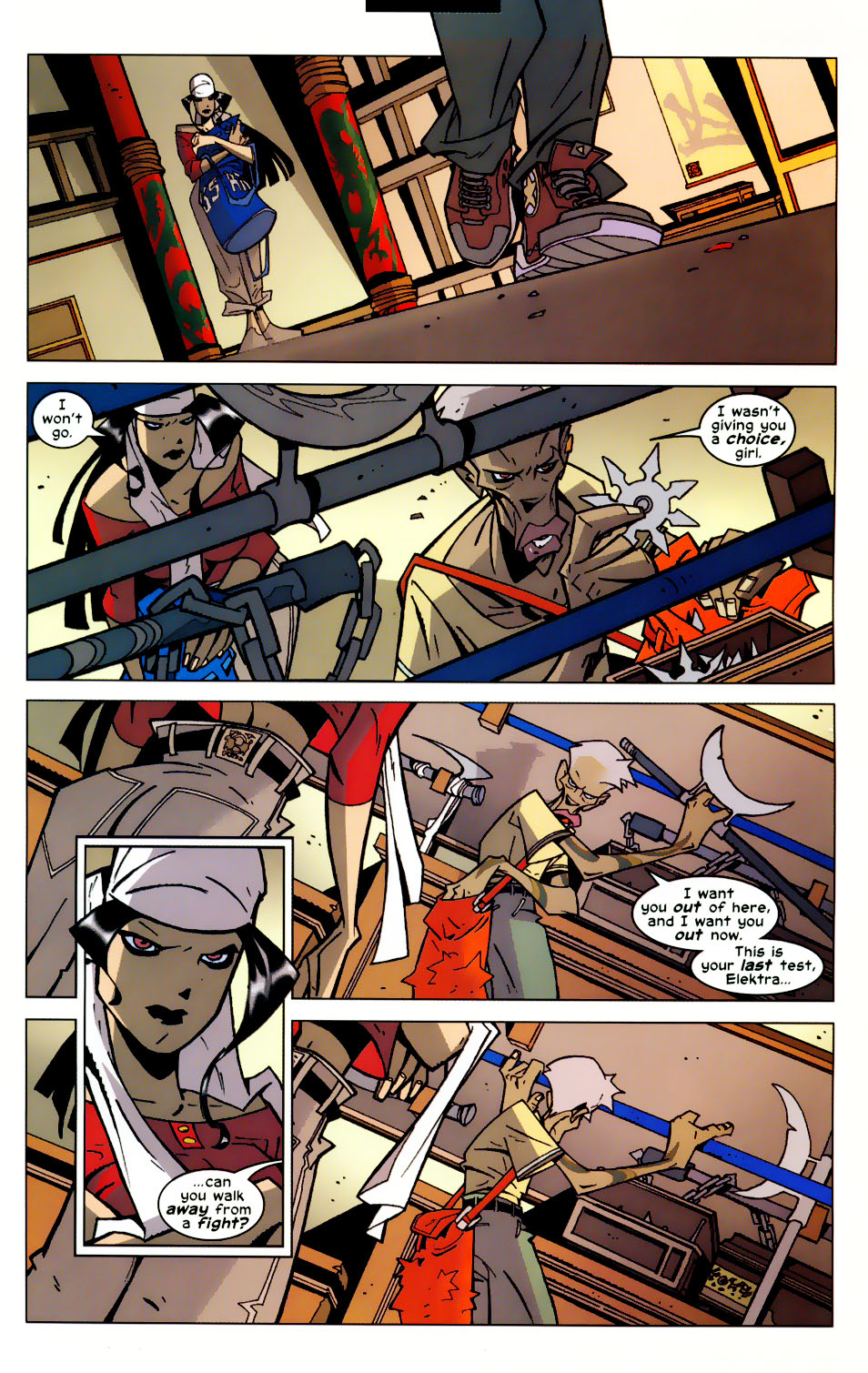 Read online Elektra (2001) comic -  Issue #20 - 17