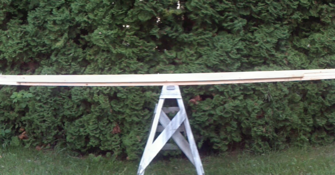 VA7AEJ . . . . Wooden Antenna Mast