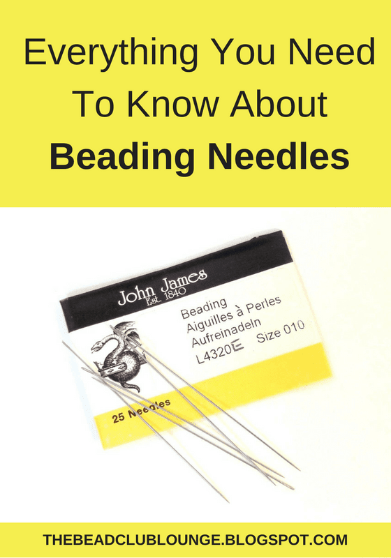 The Bead Club Lounge Everything You Need To Know About Beading Needles