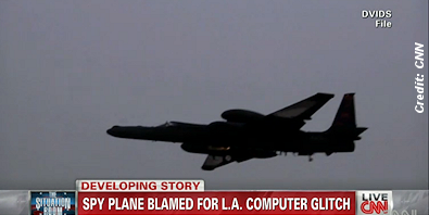 Spy Plane Disrupts Air Traffic Control Computers, Shuts Down LAX