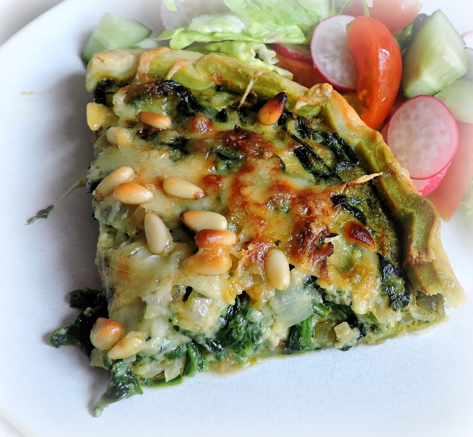 Spinach and Gruyere Tart The English Kitchen