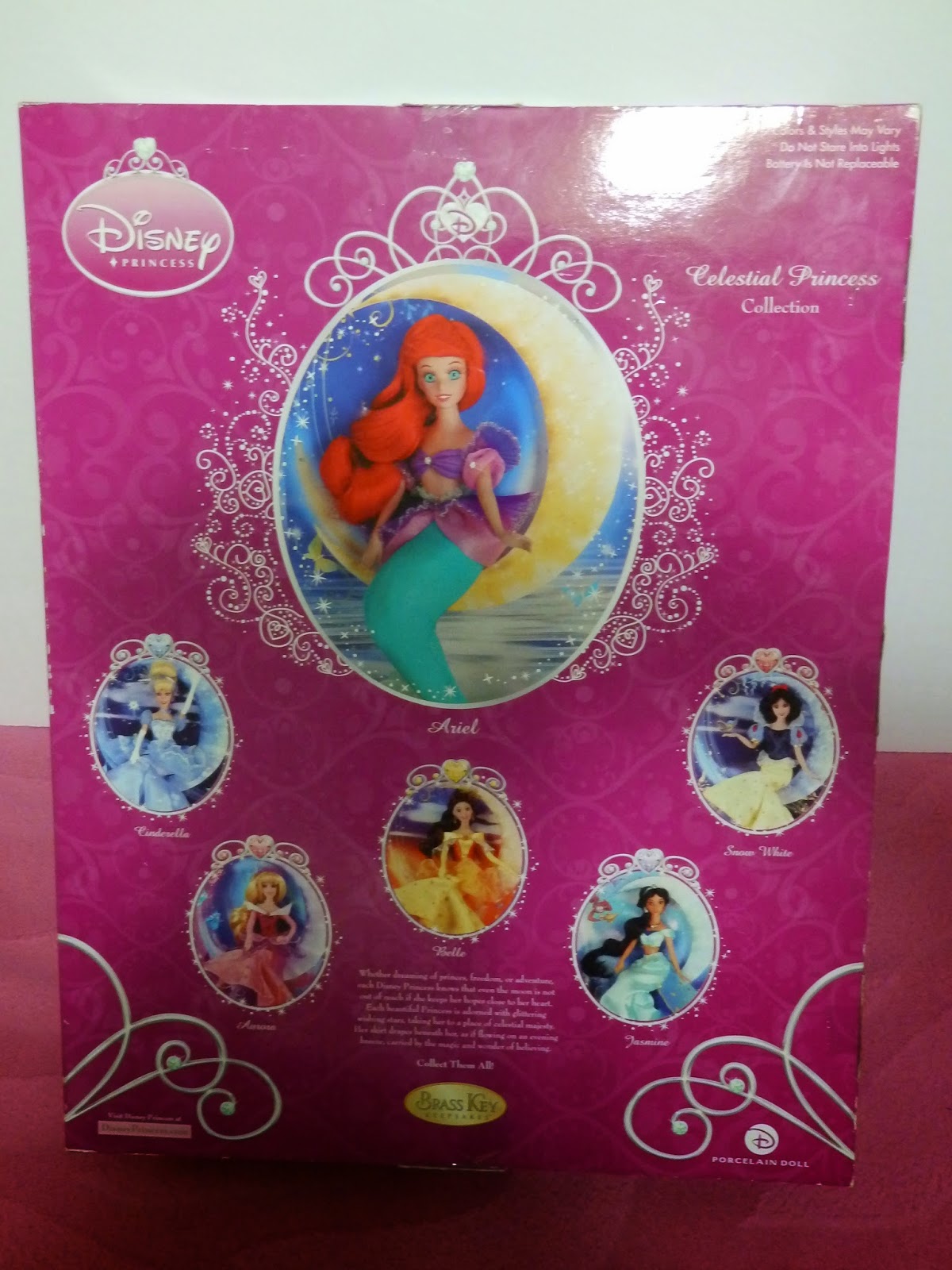 Atomic Emmy [Review] Disney Brass Key Ariel Celestial Princess Porcelain Doll