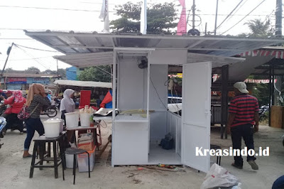 Jasa pembuatan Booth semi Kontainer di Tangerang dan Sekitarnya