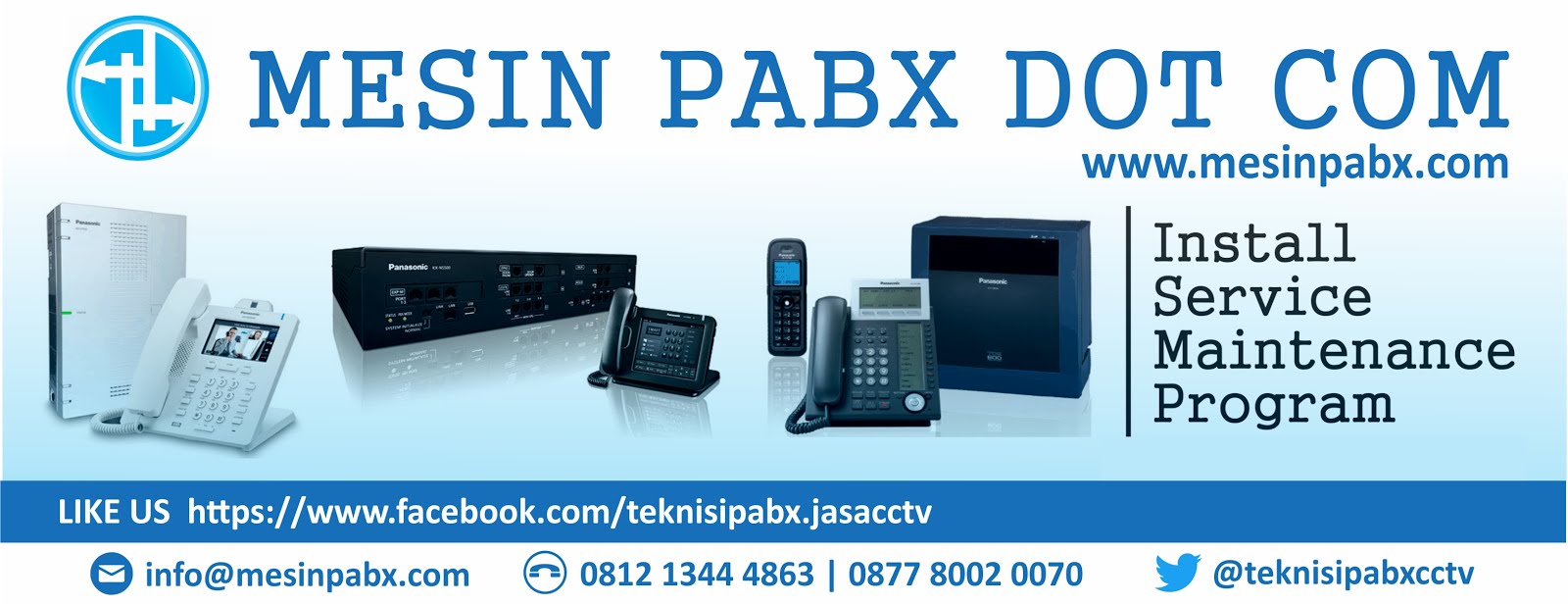 Instal dan Service Mesin PABX