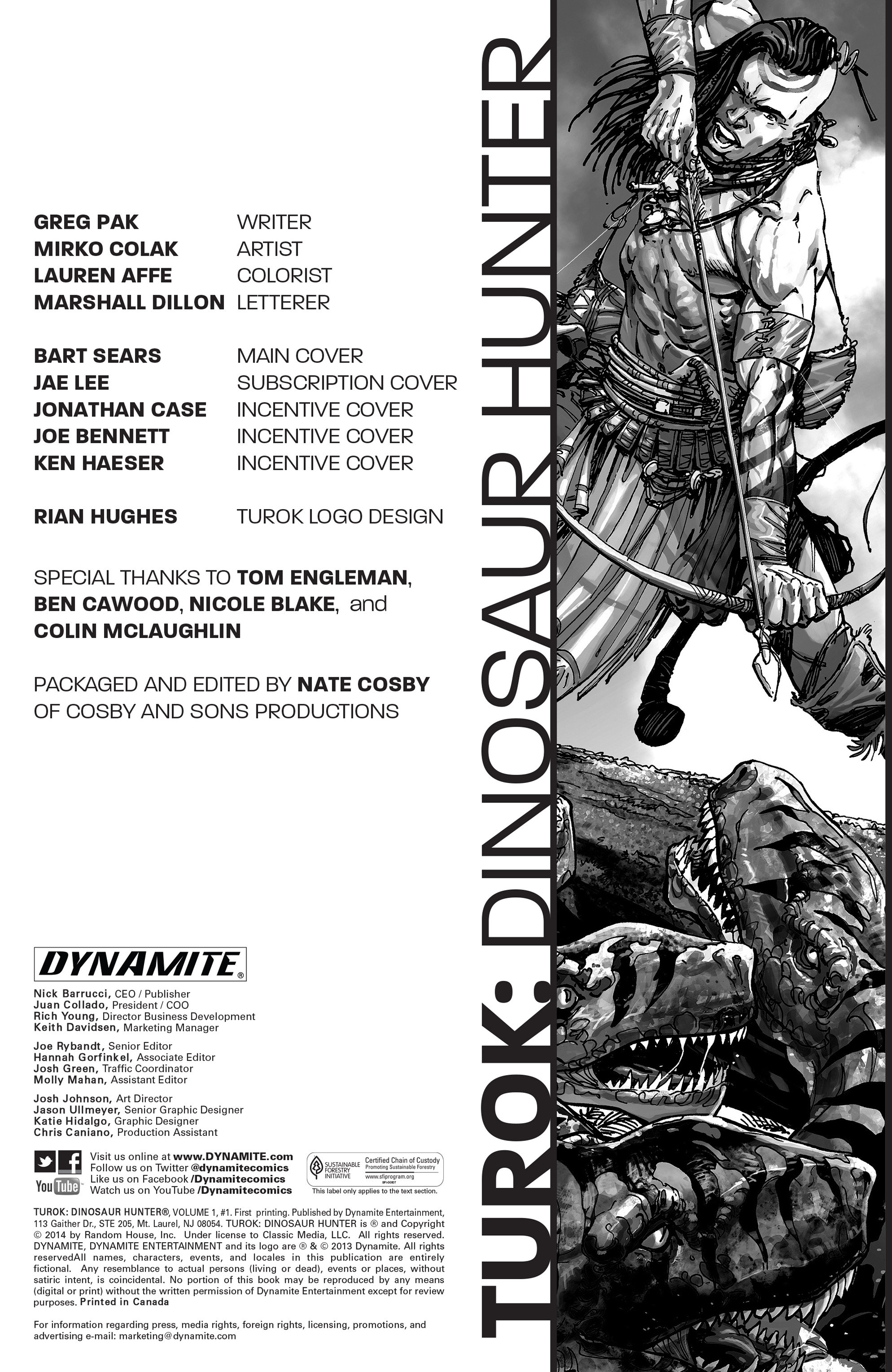 Read online Turok: Dinosaur Hunter (2014) comic -  Issue #1 - 2
