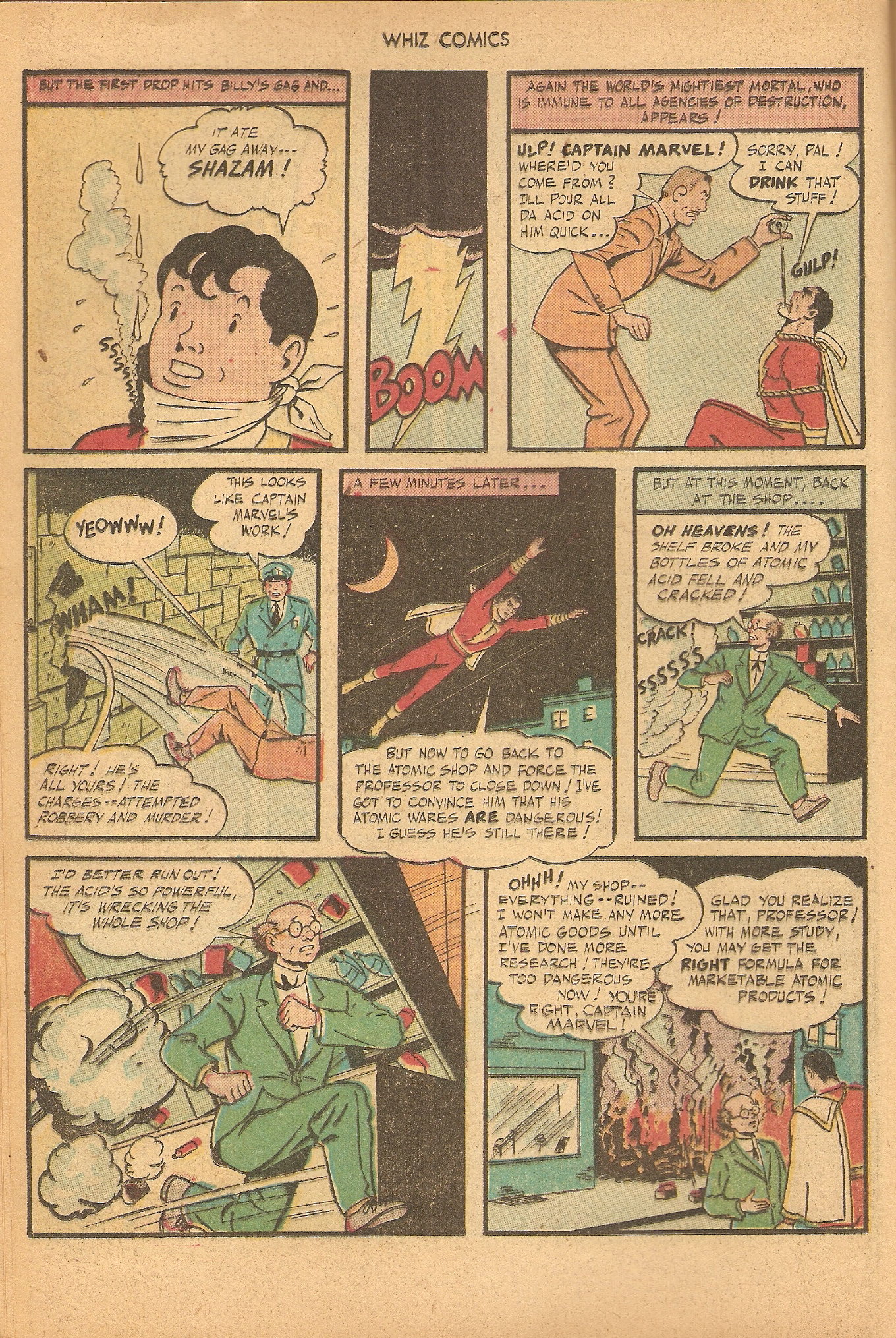 Read online WHIZ Comics comic -  Issue #82 - 12