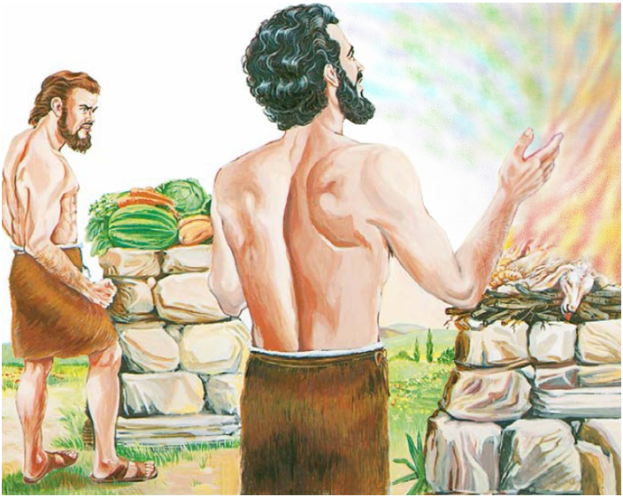 Dios habla a sus Hijos Caín y Abel