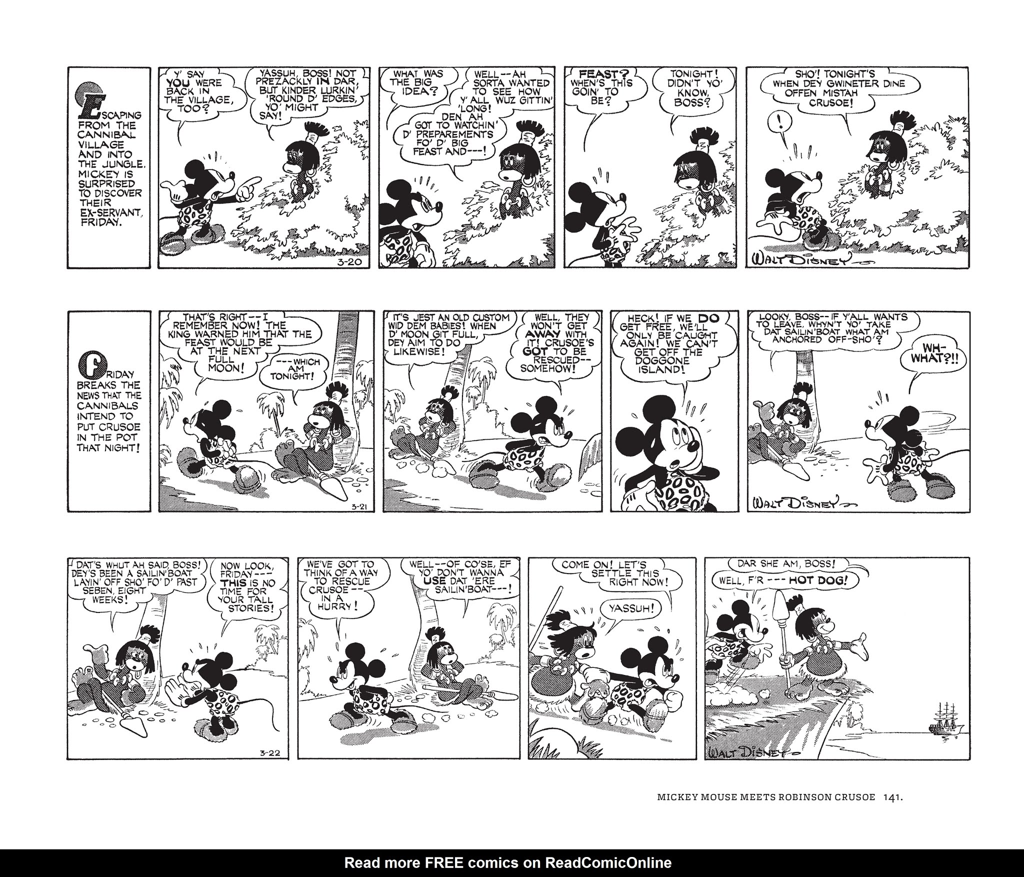 Read online Walt Disney's Mickey Mouse by Floyd Gottfredson comic -  Issue # TPB 5 (Part 2) - 41