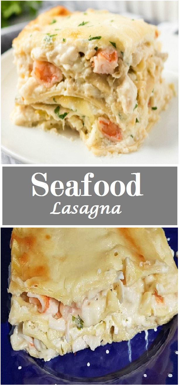 Seafood Lasagna Dishes Food Tips Food Recipes Food Recipes