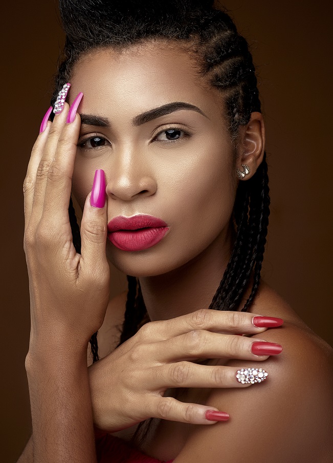 HAJIA4REAL releases exciting Images ahead of launch of her Cosmetics line.