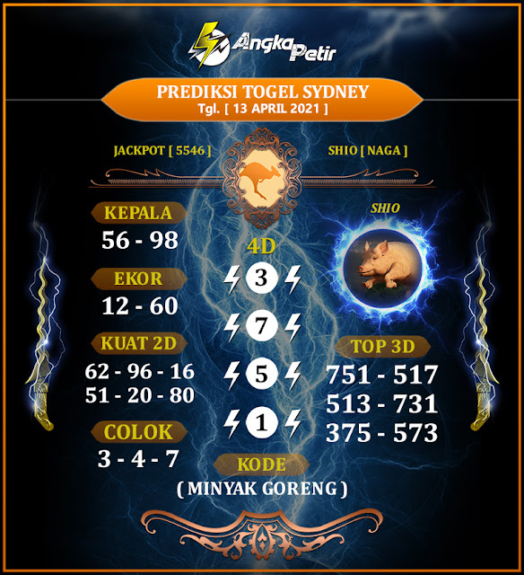 Kode Syair Sydney 13 April 2021 Togel Sydney Pangkalantoto Kode Syair Sydney 13 April 2021 Togel Sydney Pangkalantoto