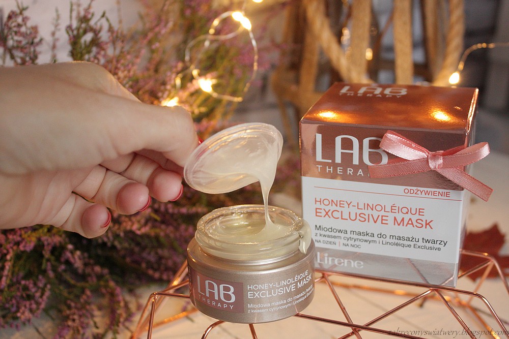 Lirene, Lab Thrapy, Miodowa maska i Serum spektakularnie odmładzające