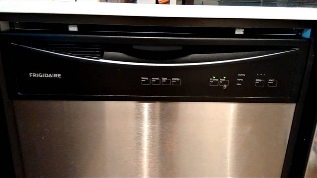 Frigidaire Dishwasher Lights Blinking
