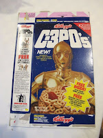 Kellogg's C-3PO's Cereal Box Rebel Rocket Kellogg's C-3PO's Cereal Box Rebel Rocket