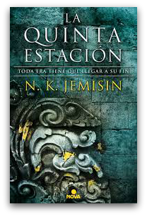 Cubierta La quinta estación, novela de N.K. Jemisin cubierta-libro-la-quinta-estacion