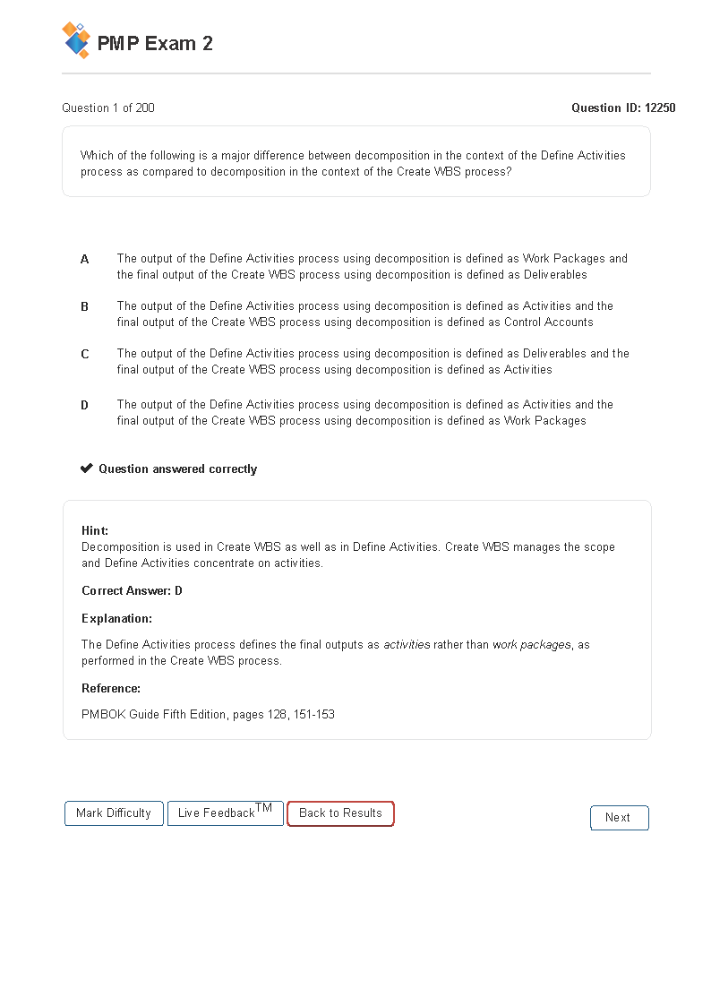 pmp test questions pmp test questions