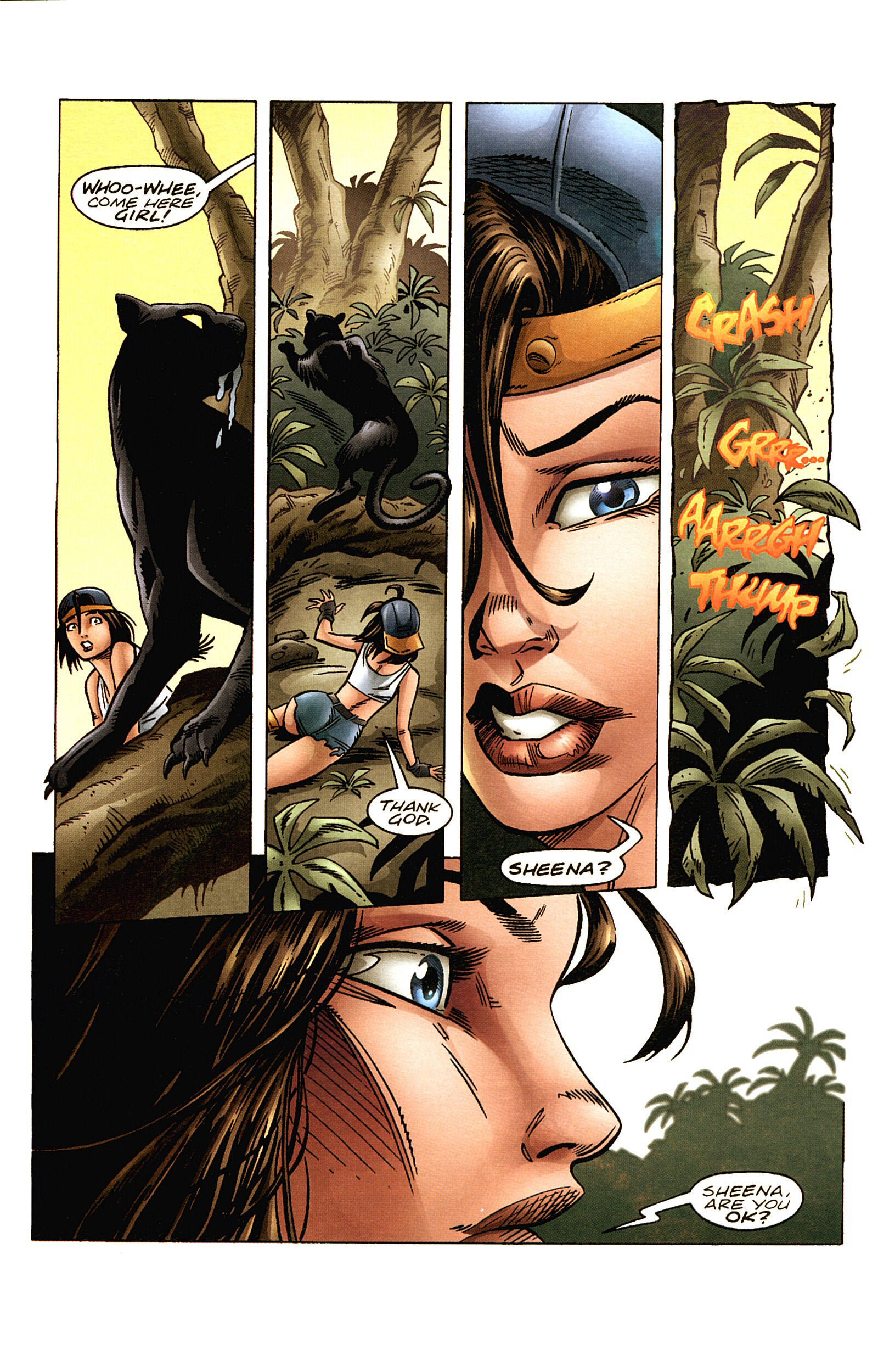 Read online Sheena Queen of the Jungle (1998) comic -  Issue #0 - 9