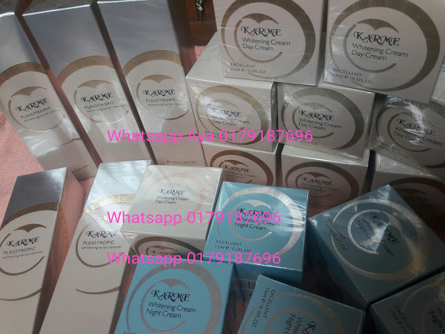 KARME/KARME WHITENING SKIN CARE/ KARME BEAUTY SKIN CARE/ KARME SKIN CARE / SET PENCERAHAN KARME Fungsi Karme Beauty Care ✔MERAWAT KULIT DARI DALAM ✔KULIT AKAN KELIHATAN HALUS&TEGANG ✔MEMBUANG SEL KULIT MATI ✔MERAWAT JERAWAT&JERAGAT ✔MENGHILANGKAN PARUT2 JERAWAT ✔MENCERAHKAN KULIT KUSAM ✔SSESUAI UNTUK SEMUA JENIS KULIT Kesan-Kesan Sampingan ✔TIADA KESAN SAMPINGAN ✔TIADA ALAHAN ✔TIADA PENGELUPASAN ✔100% DARI SEMULAJADI TUMBUH-TUMBUHAN ✔MERAWAT&MENGECUTKAN JERAWAT Kelulusan Dari INTERNATIONAL BEAUTY EXPERTS yang Mengatakan produk ini TIADA KESAN SAMPINGAN KARME WHITENING SKIN CARE (BIG SET) RM165.00(S/M)...RM170.00(S/S) FREE POSLAJU ♥ PEMBELIAN LOOSE ♥ FREE POSLAJU KARME Day Cream-15ml/100g :RM65 (S/M)...RM70 (S/S).. KARME Night Cream-15ml/100g :RM65 (S/M) RM70 (S/S) KARME Whitening Facial Cleanser-100g :RM40 (S/M) RM45 (S/S) WHATSAPP ORDER @ +60179187696 How to use: Day Cream: Wash the face, and then take the goods 1gm dot even put his face twice a day. Night Cream: Daily evening the first wash the face, then take this product 1gm dot even put on the face can be, until the next morning and then washed off. Karme Skin Care Beauty. Produk ini juga sesuai untuk semua jenis kulit. Ia mengandungi bahan pelembap untuk kulit yang kering, kulit yang berminyak, berjerawat dan jeragat. Mengandungi bahan polysaccharide dan acid amino untuk membantu pencerahan kulit. Krim malam & siang Karme Skin Care #karme #sayajualkarme #karmeskincare #karmeskincareoriginal #karmewhiteningskincare #karmewhitening #karmebeauty #karmebeautyproduct #karmebeautyskincare #bazarpaknil #bazarpaknilkosmetik