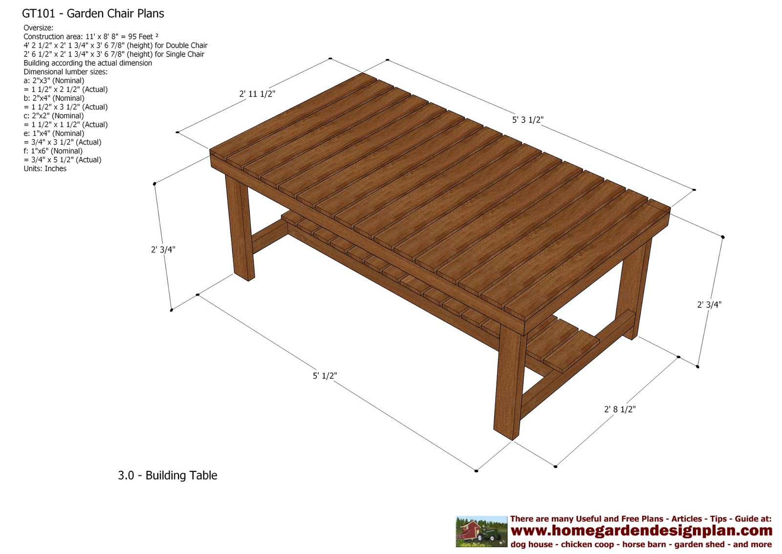 ... Garden Teak Table Plans - Out Door Furniture Plans - Woodworking Plans