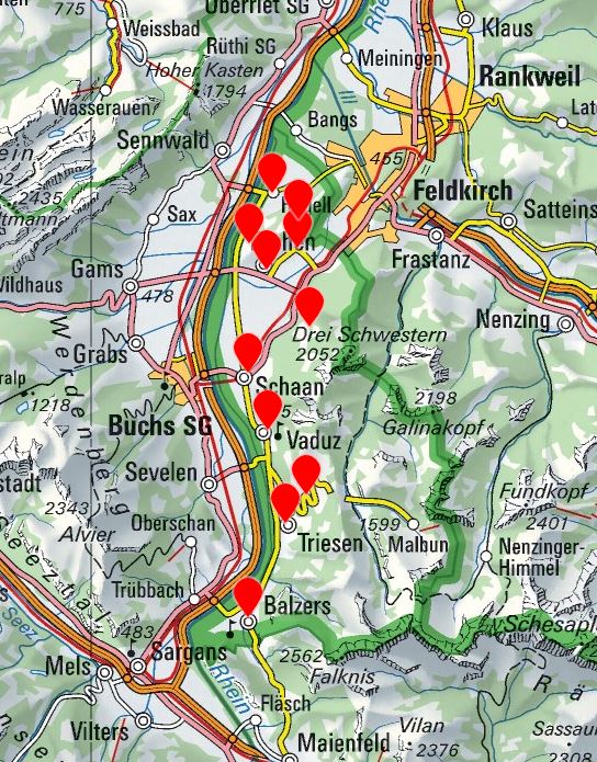 Der Schrittler: Und nun noch alle Gemeinden im Ländle