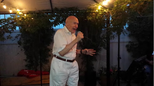 80 Year Old Man Sings Let The Bodies Hit The Floor In Karaoke